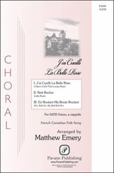 J'ai Cueilli la Belle Rose SATB choral sheet music cover